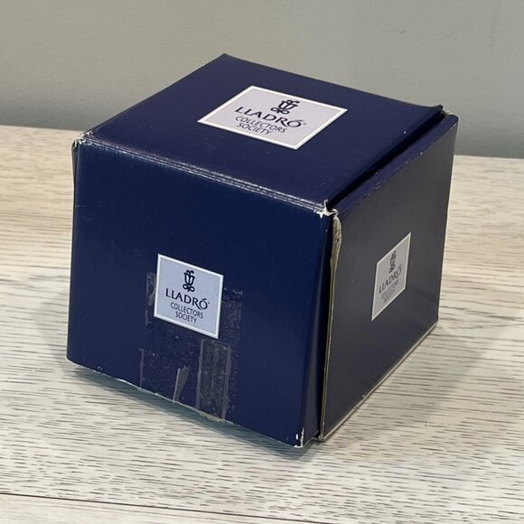 Lladro Dolphins at Play Votive Cup Candle Holder #17658 Collectors Society BOX - Picture 9 of 9